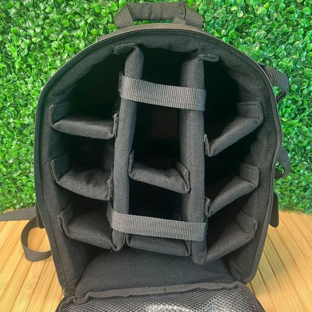 Amazon Basics Black Camera Protective Backpack Bag Storage Travel Go Pro Oculus